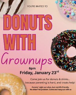 Donuts with Grownups